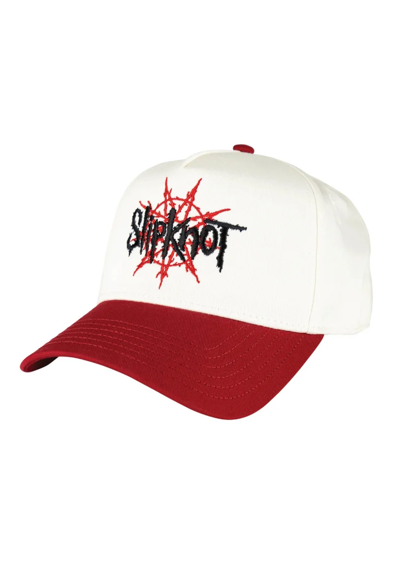 x Slipknot Nonagram 2-Tone Embroidered Structured