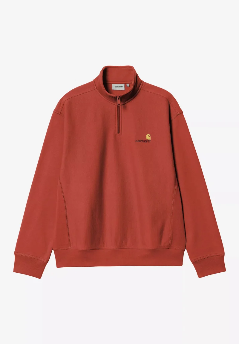 Half Zip American Script