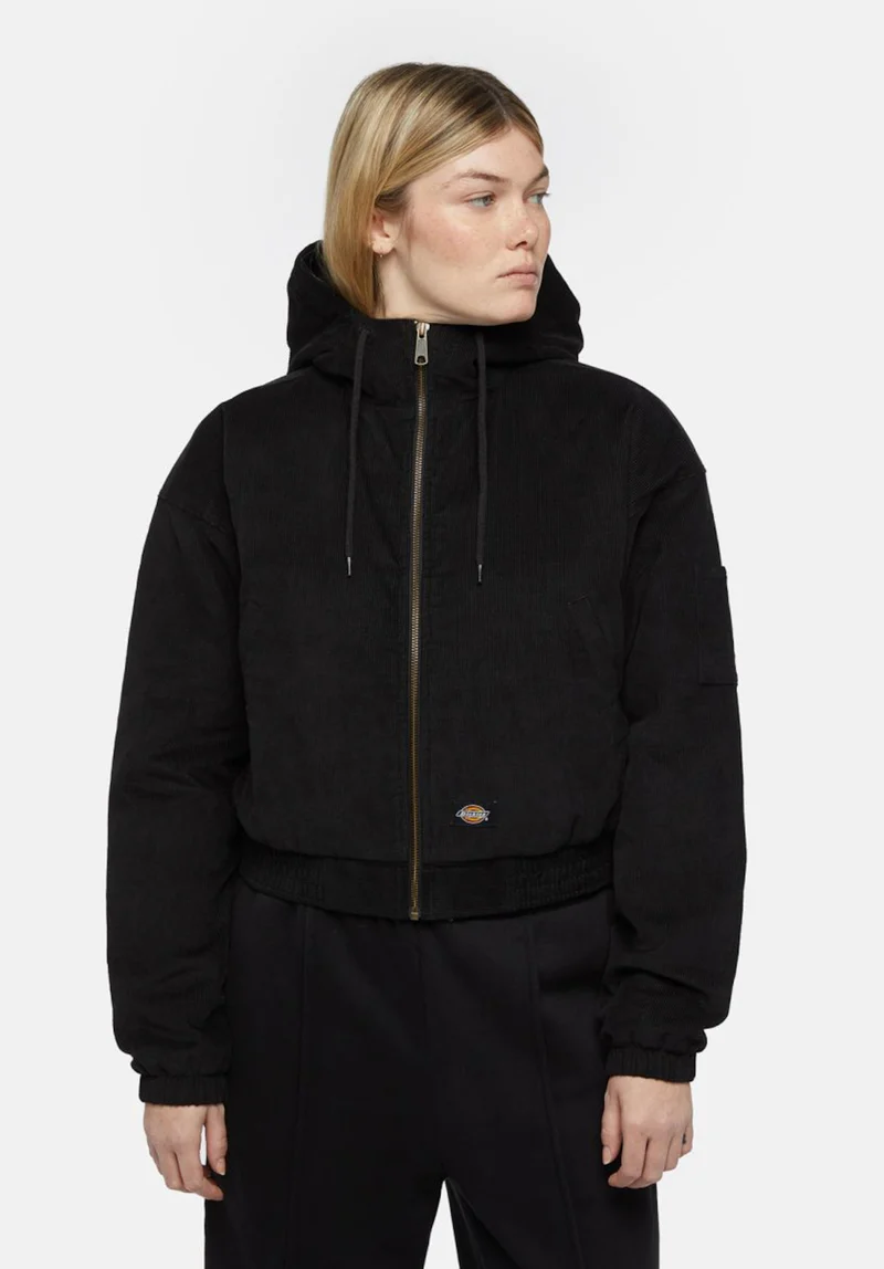 Corduroy Hooded Jacket