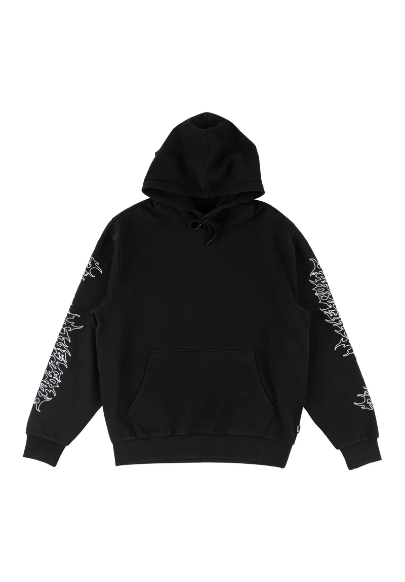 Barb Sleeve Embroidered Pigment-Dyed