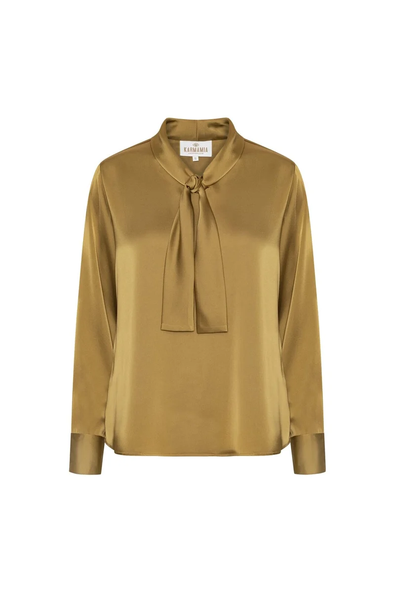Karmamia - Audrey Blouse 2489 - Semi Rich Gold