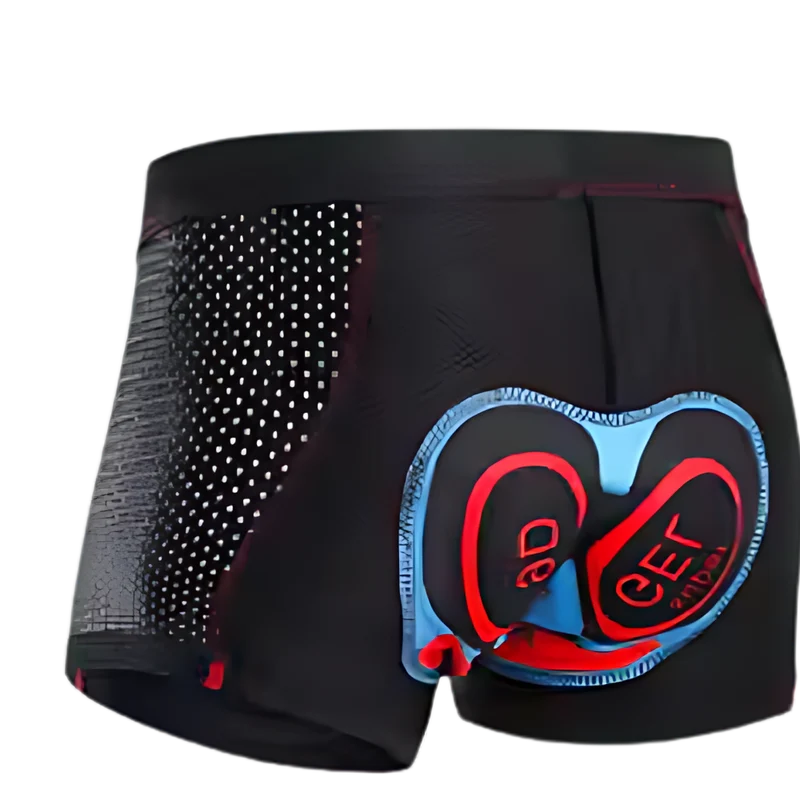 Naadloze Gevoerde Fietsshorts