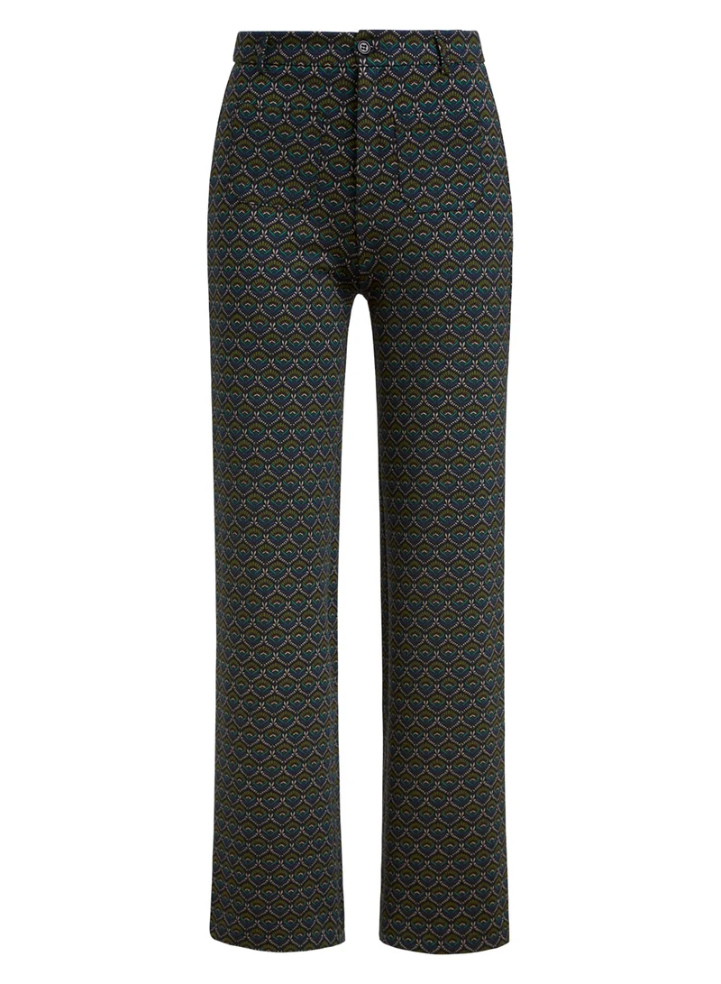 Pantalon met grafische print | King Louie garbo pocket pants Adonis black