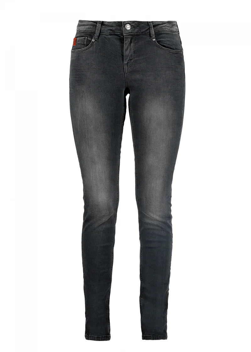 Grijze skinny jeans | M.O.D. Sina skinny fit rhino grey L32