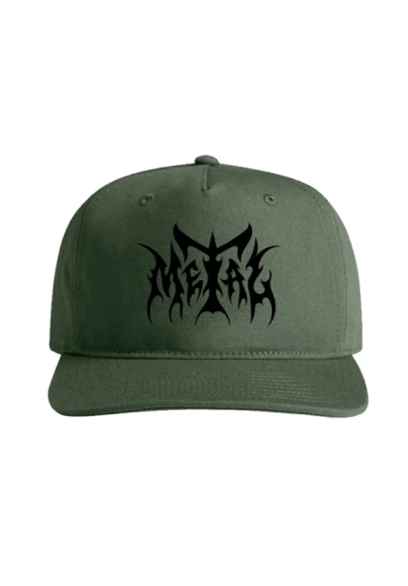 Metal Canvas Snapback