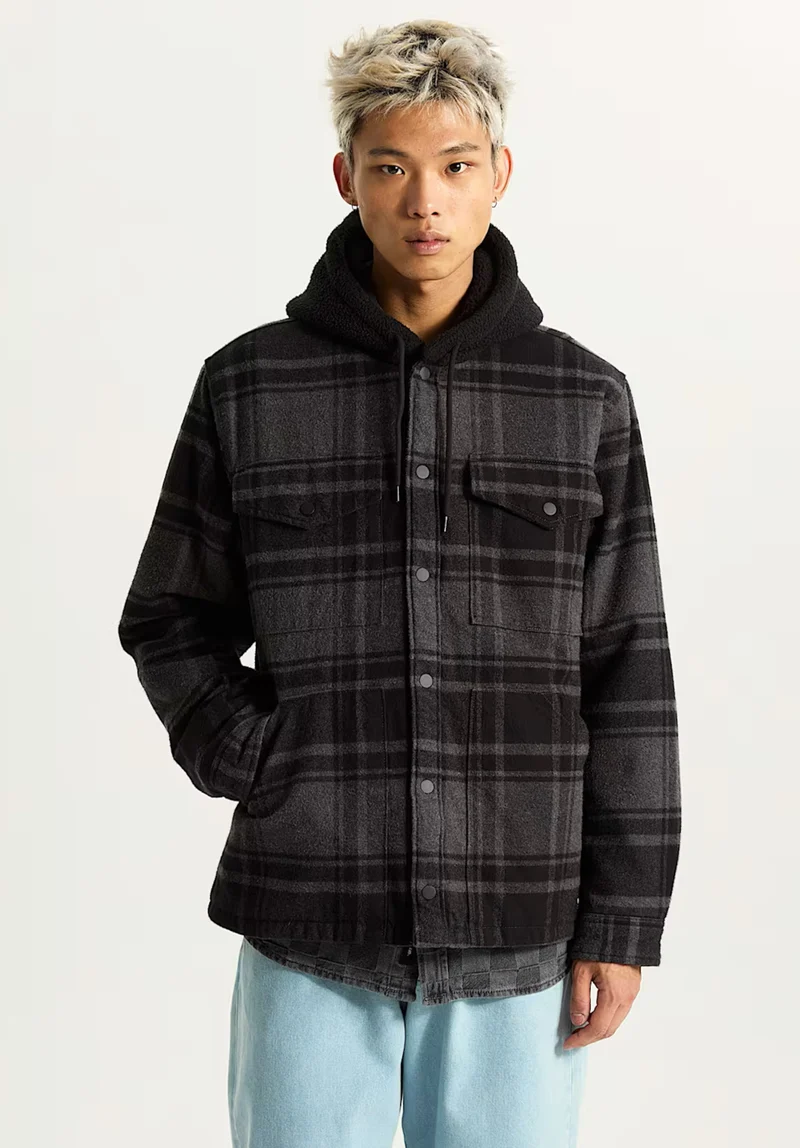 Piedmont Hooded Plaid Shacket