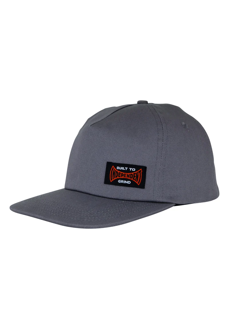 Built To Grind 5-Panel Snapback Unstructured