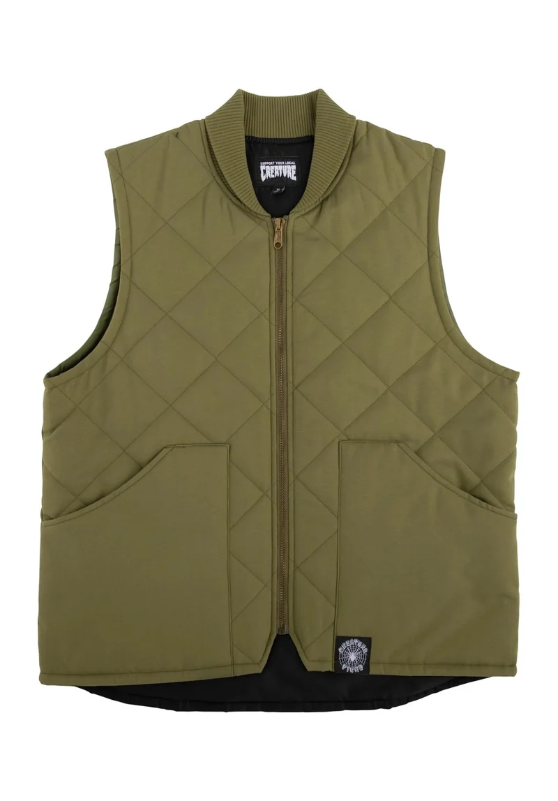 Support Quilt Vest Work Top