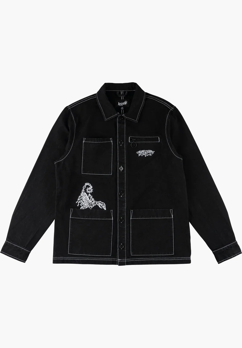 Stowaway Canvas Chore Coat