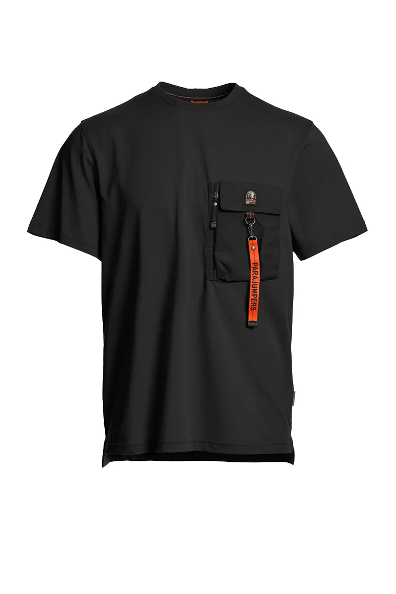 PARAJUMPERS T-SHIRT MOJAVE ZWART