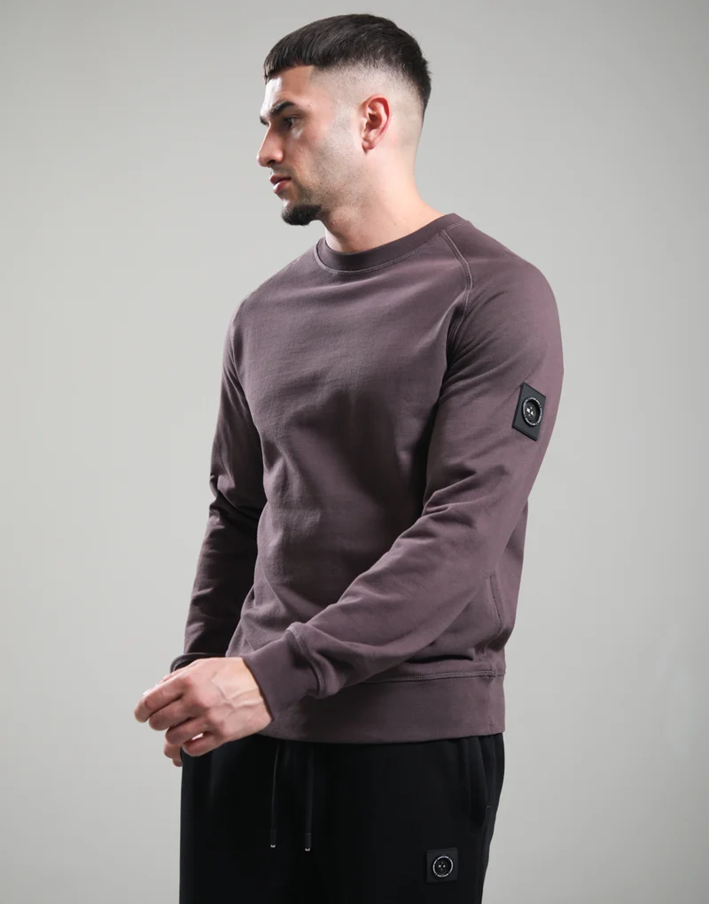 Siren crew sweat / bordeaux