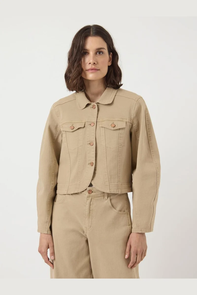 YAS - Yaslua Ls Denim Jacket - 4890599 Incense