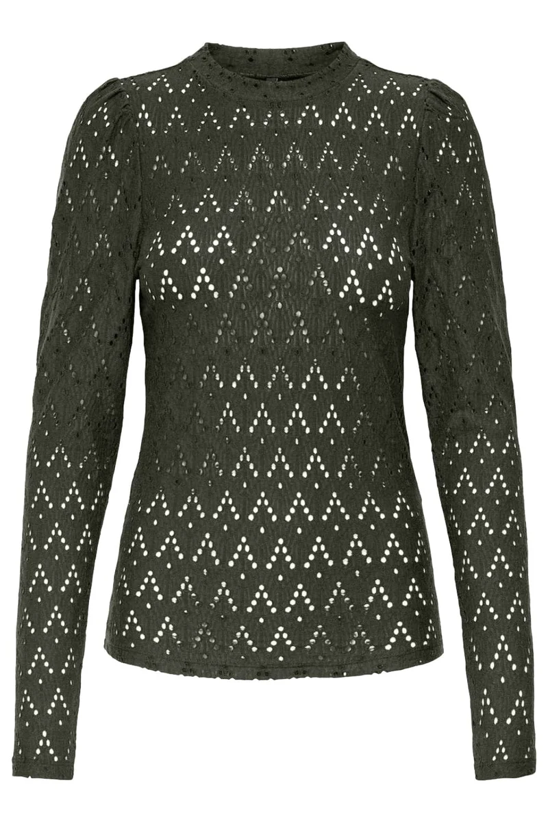 Only - Onlcattleya Life L/S Top - 4891927 Rosin