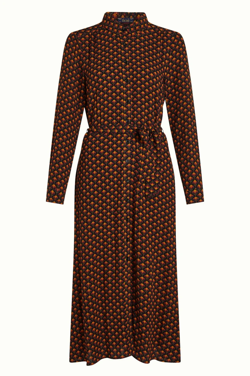 King Louie olive dress mayfield beet red