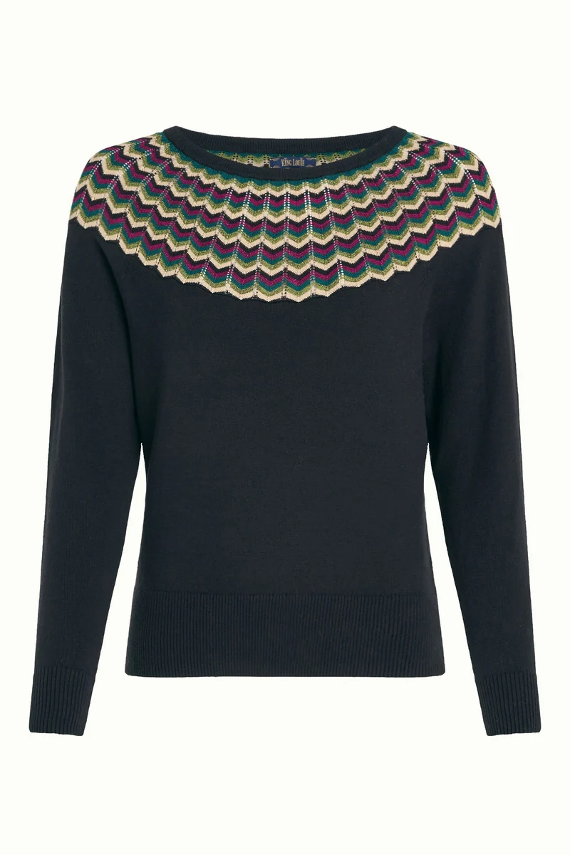 King Louie andie top woogie black
