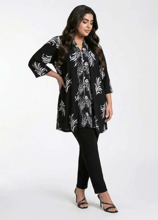 Angel Circle - Vest/jasje KT3488TCom - Batic Black/White
