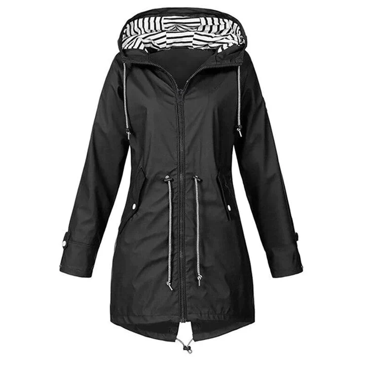 Dames Regenjas met Capuchon | Stijlvol & Waterdicht