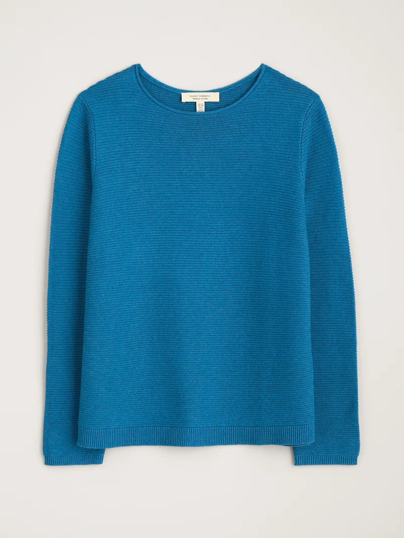 Seasalt Cornwall makers jumper sailboats