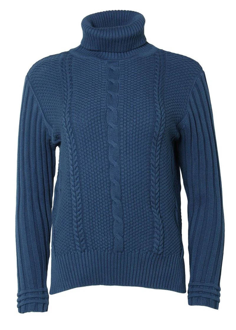 Circus cable sweater navy