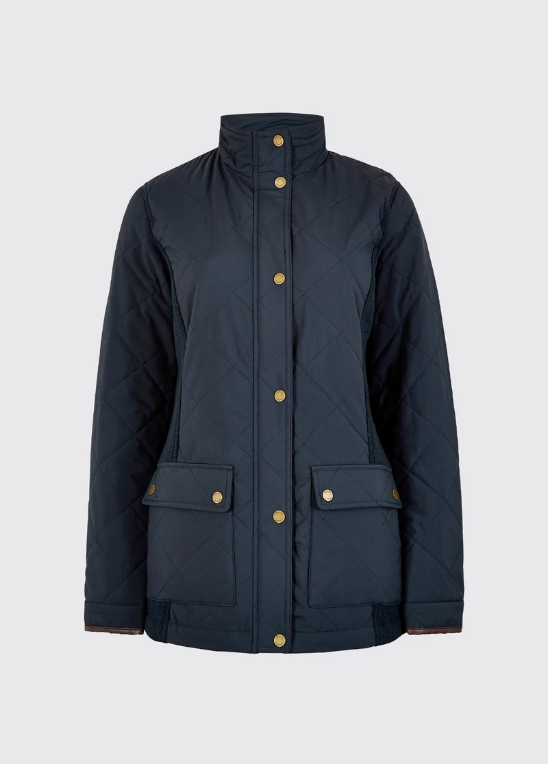 Rookwood Dames Diamond Quilt Jas - Navy