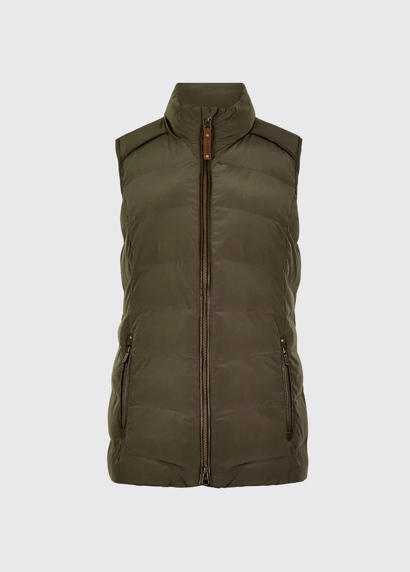 Kilcarey Dames Quilt Jas - Olive