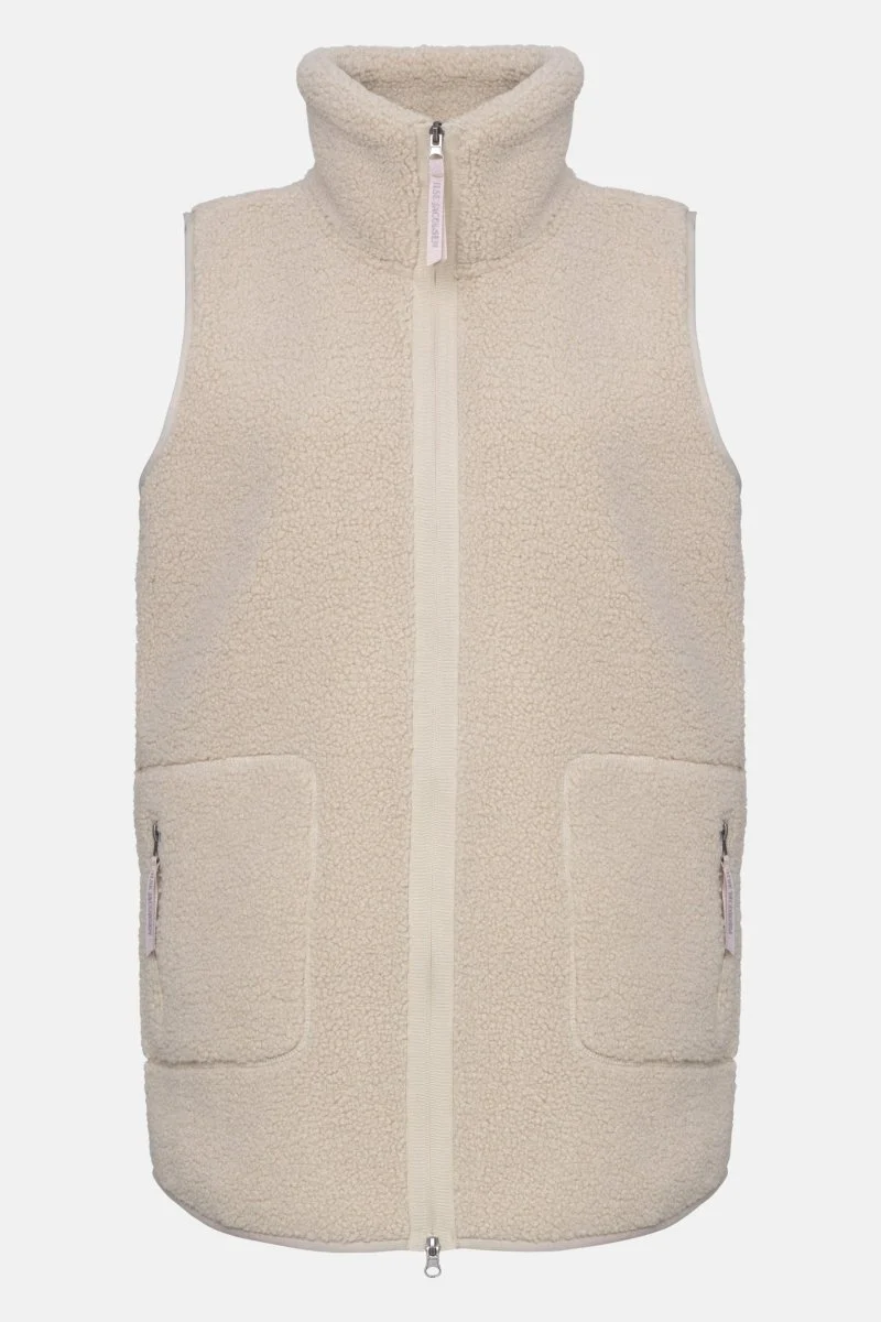 Lange teddy bodywarmer BONDEDPILE02 | Kit
