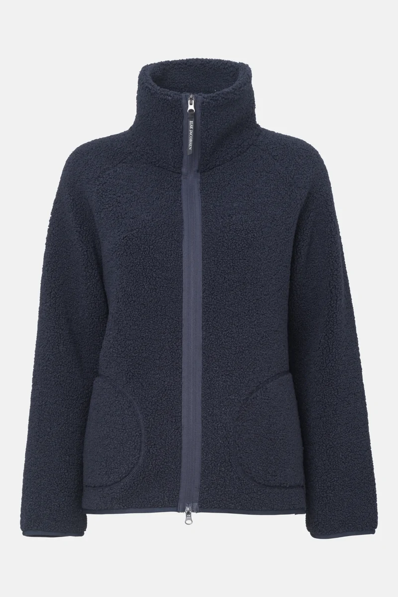 Kort teddyjack BONDEDPILE01 | Dark Indigo