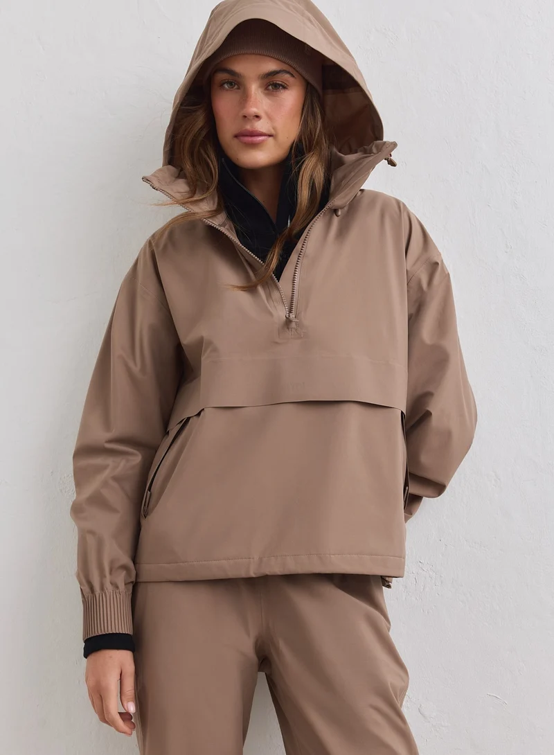 Hazelnut Waterproof Stretch Anorak