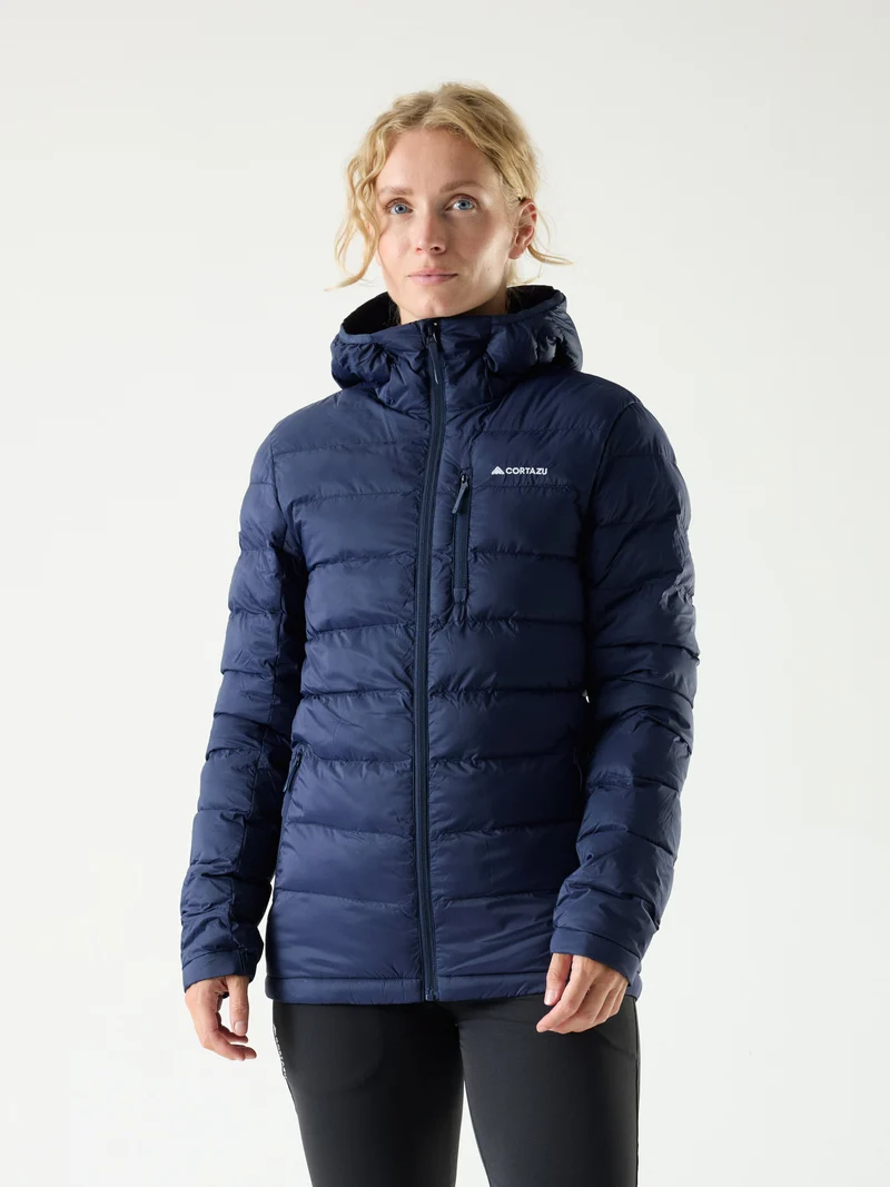 Mountain INS Hooded Jacket 10M Dark Blue | Women