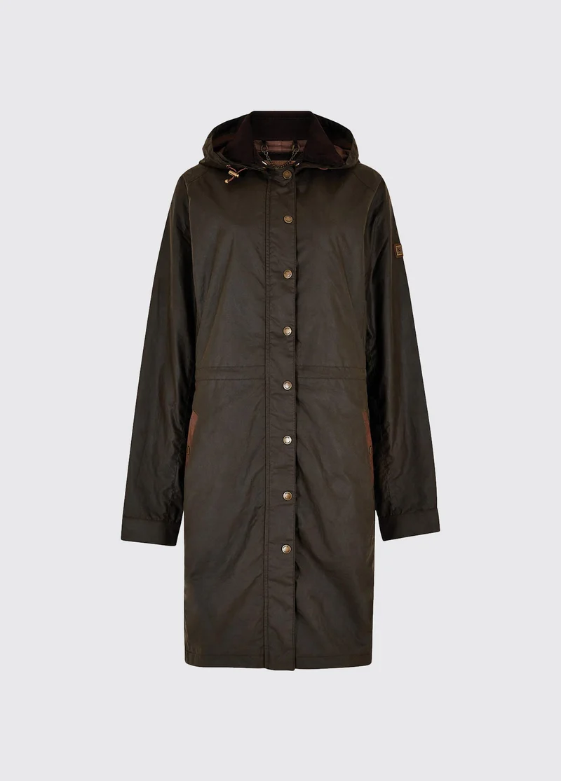 Ballyvaughan Wax Coat - Verdigris