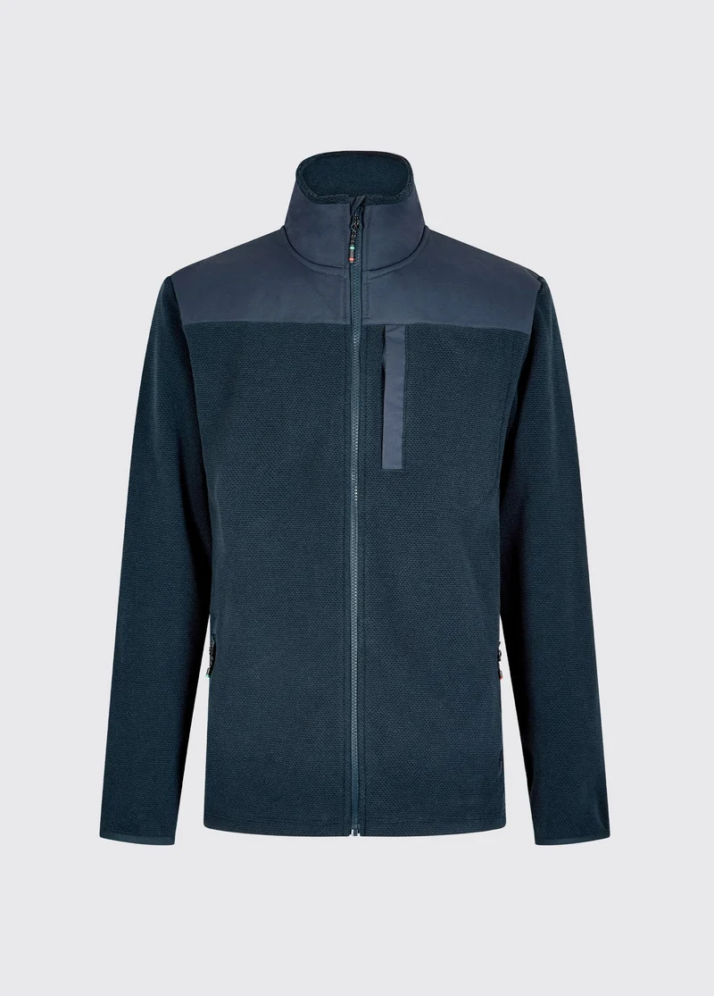 Lucia Heren Fleece Jas - Navy