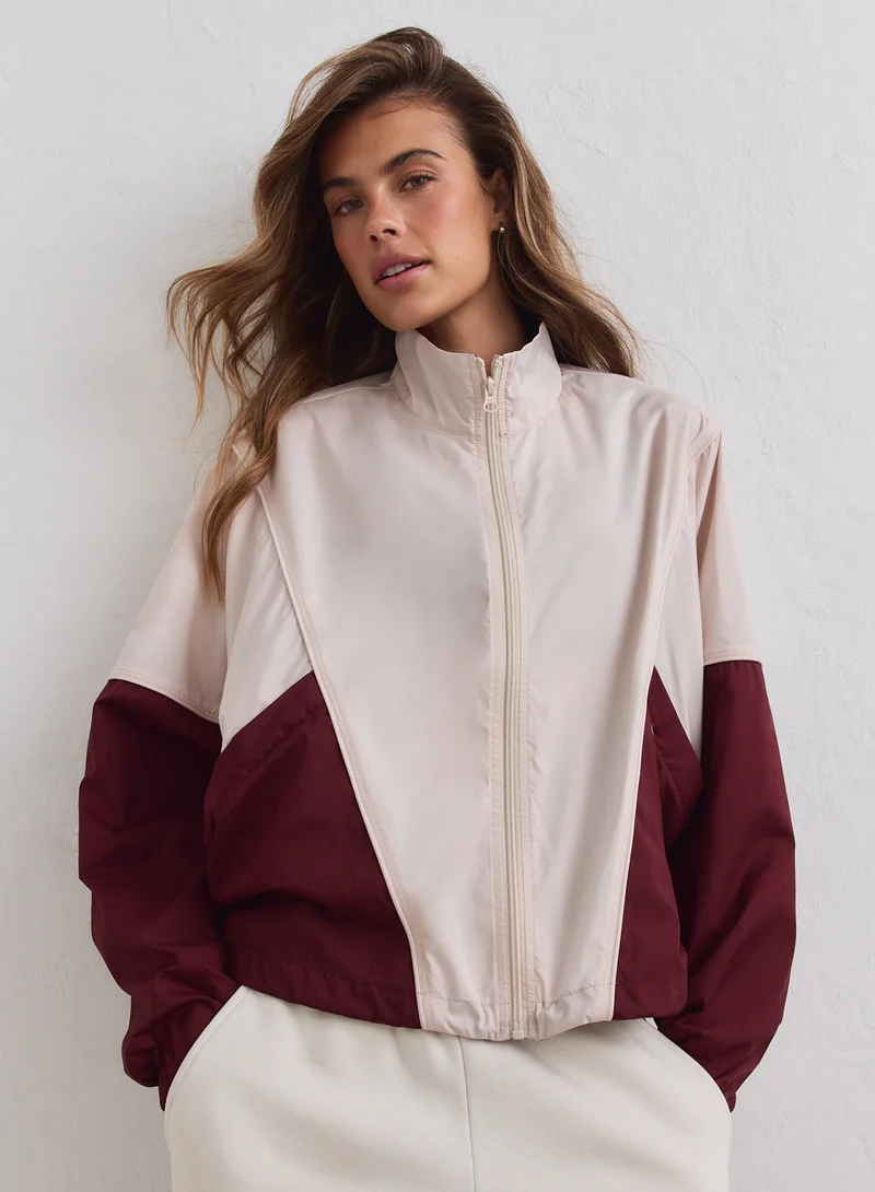 Merlot Balance Windstopper Tracksuit Jacket
