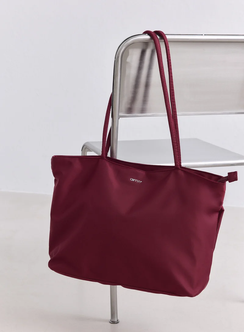 Merlot Nylon Tote Bag