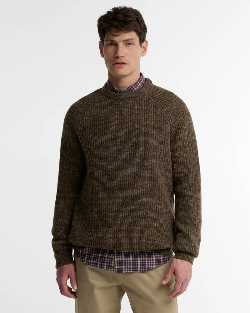 Barbour horseford crew neck - camel