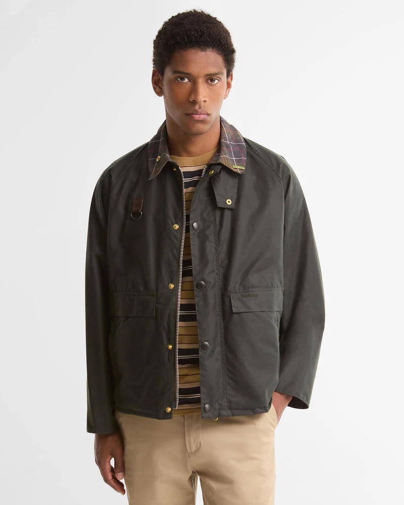 Icons spey wax jacket / sage