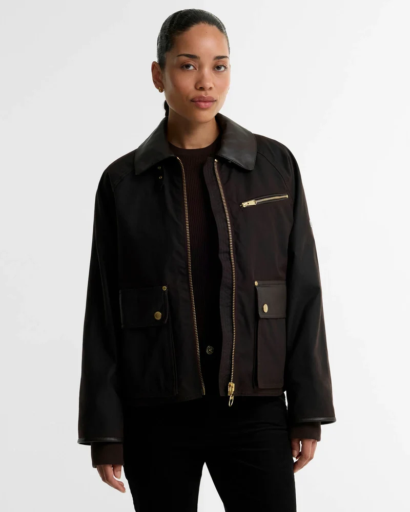 B.int donnington wax jacket