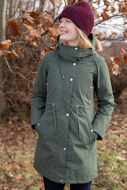 Danefae Winter Regenparka Dames Danenora Dark Amy