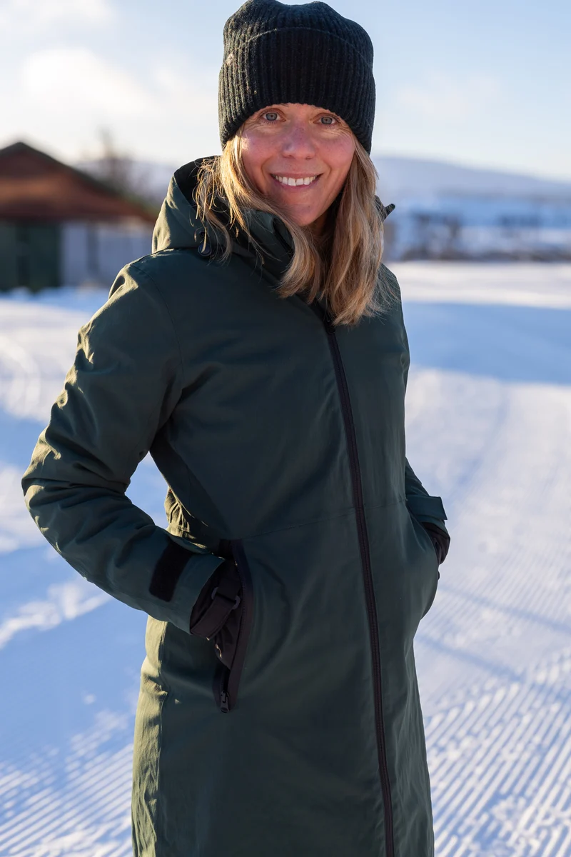 Danefae Premium Winter Regenjas Dames Danesandur Dark Forest