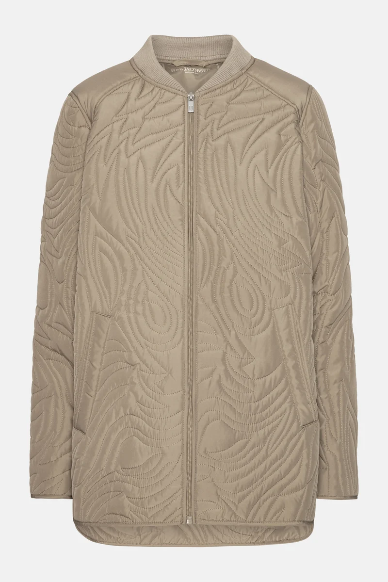 Kort Gewatteerd Jack met Ribboord DUNE02 | Coriander