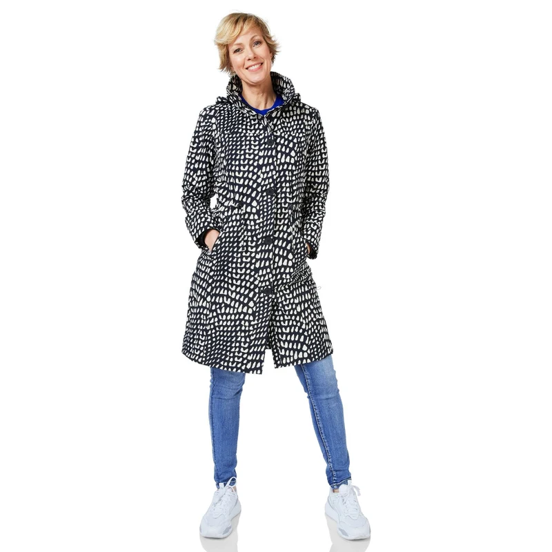 Happy Rainy Days Regenjas Porto Zwart / Beige