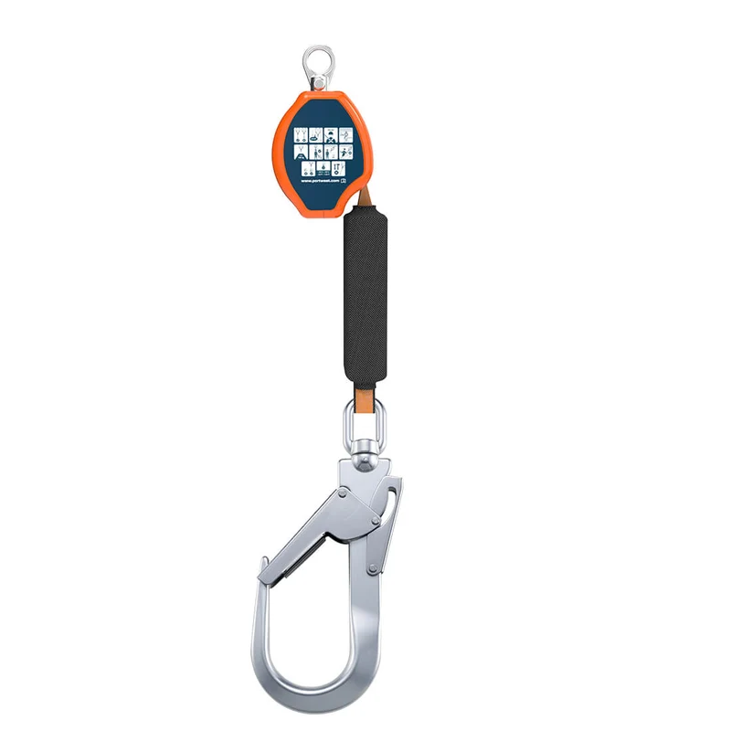 FP80 - 2m intrekbare reddingslijn 140kg