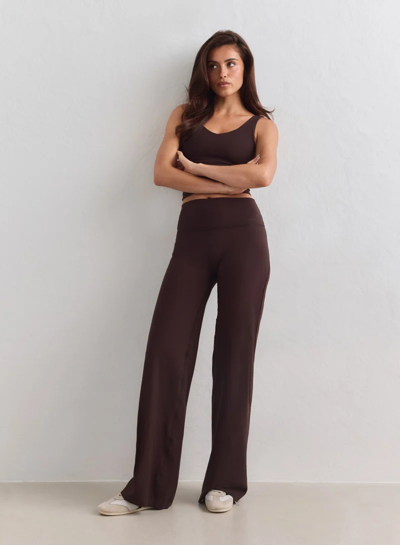 Chocolate Sense Straight Leg Tights
