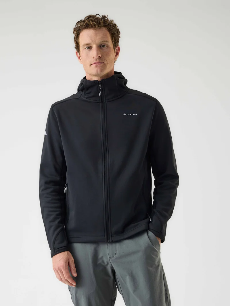 AR Fleece Hooded Black | Men