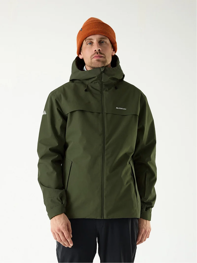Delta INS Shell Jacket Mud Green | Men