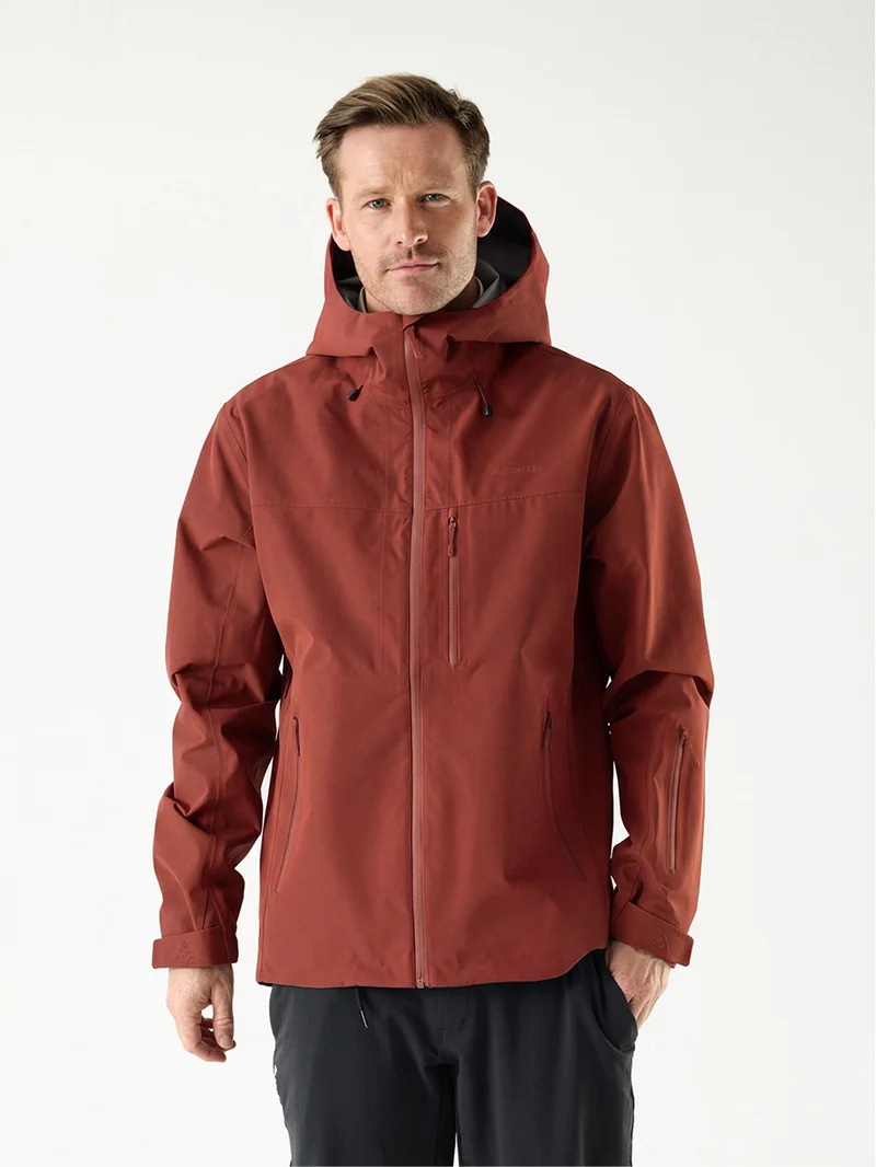 Alpine Shell Jacket Russet Red | Men