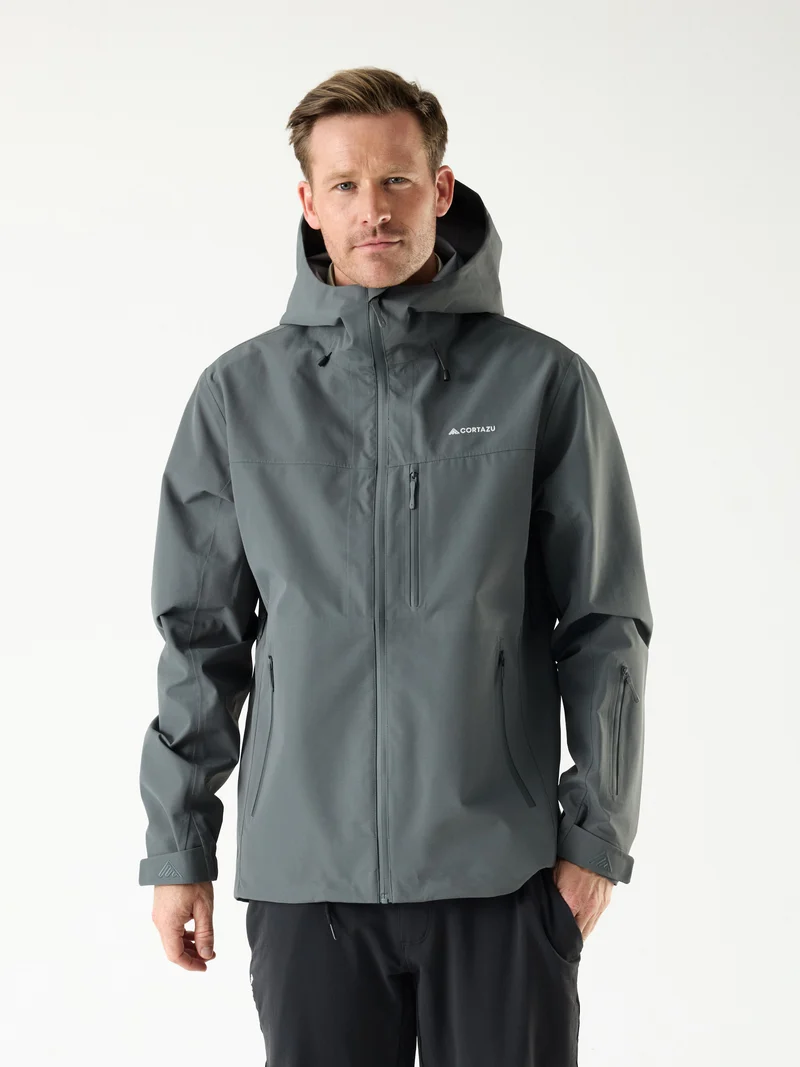 Alpine Shell Jacket Mid Grey | Men