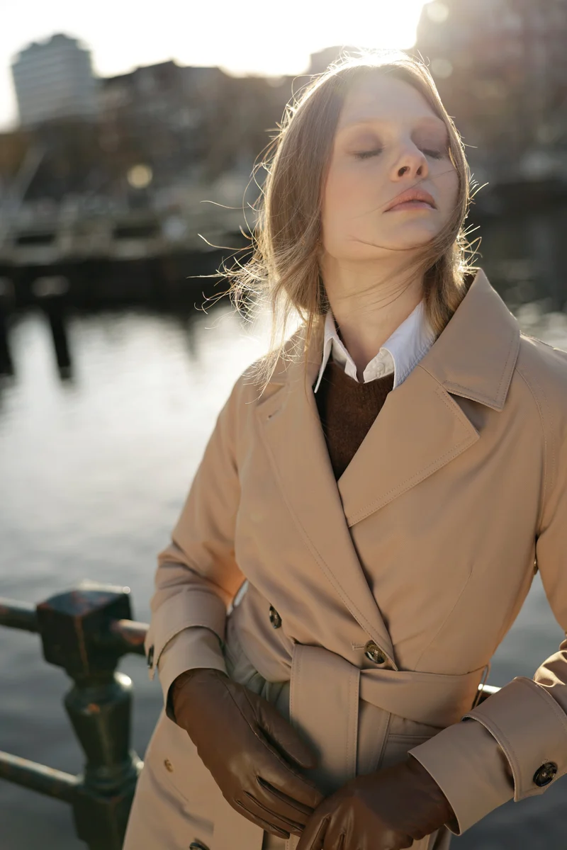 Waterproof Straight-Fit Trenchcoat 2.0 | Beige Lightweight