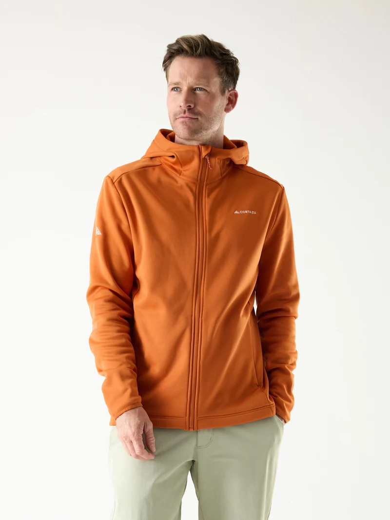 AR Fleece Hooded 10M Burned Orange | Men