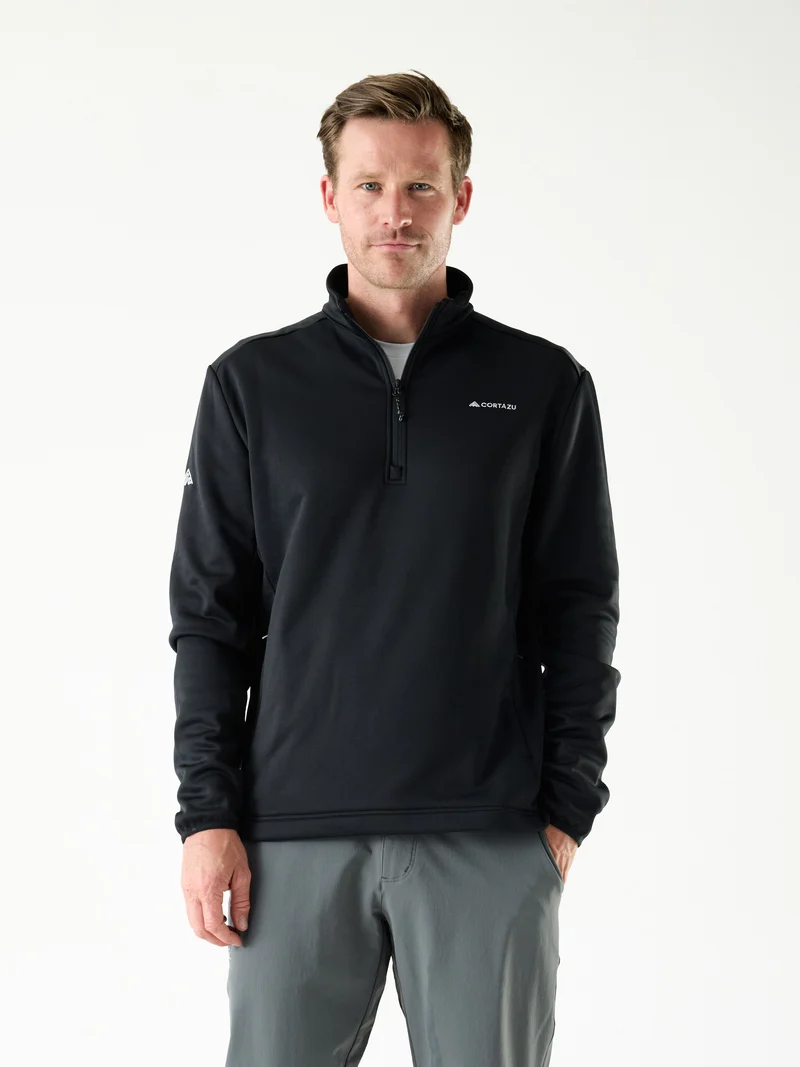 AR Fleece Half-Zip 10M Black | Men