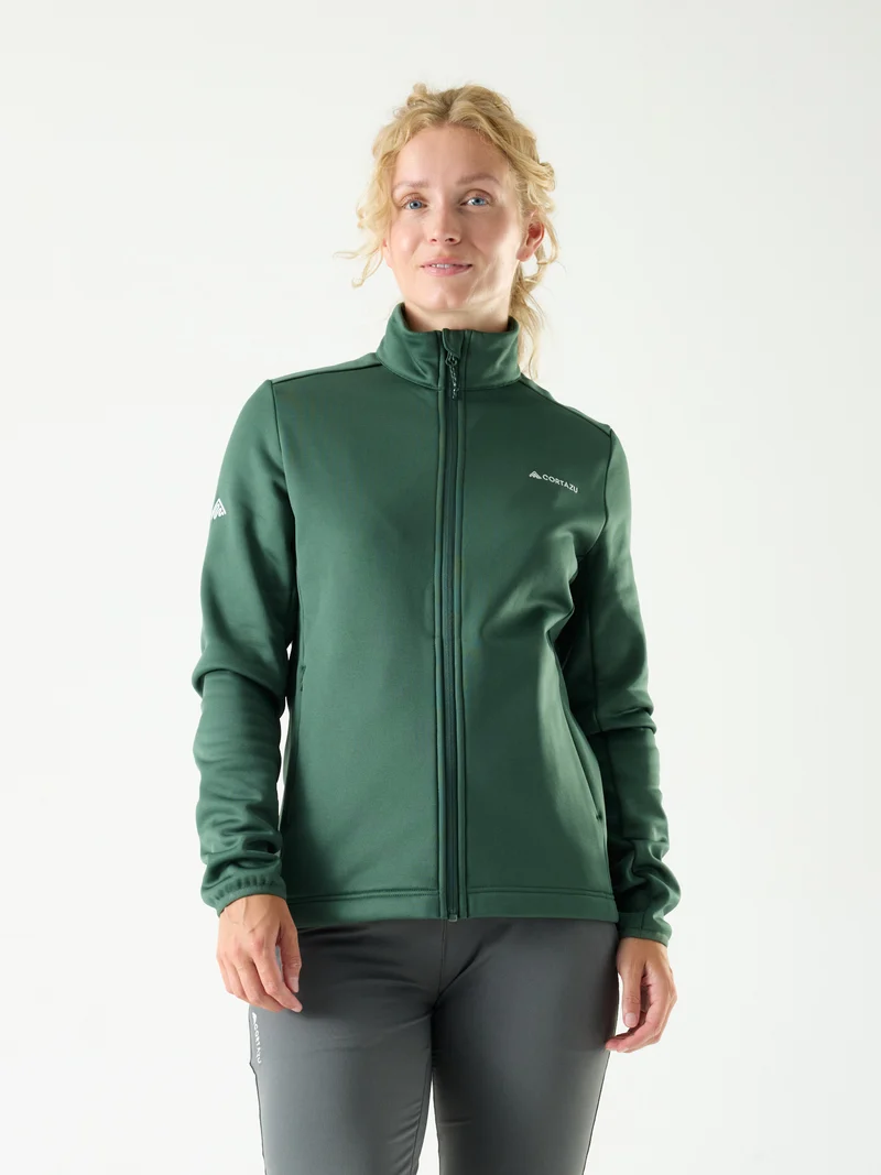 AR Fleece 9M Dark Green | Women
